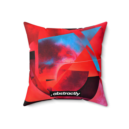 Alicia Rossman - Weak Force, Abstractly - Faux Suede Throw Pillow