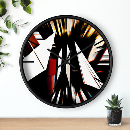 Adrienne Holtzmann - Applied Force, Abstractly - Wall Clock