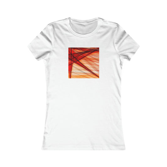 Ellis Rothman - Magnetic Force, Abstractly - Ladies' Cut Tee