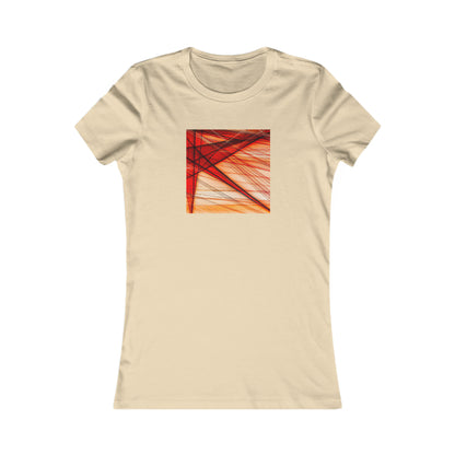 Ellis Rothman - Magnetic Force, Abstractly - Ladies' Cut Tee