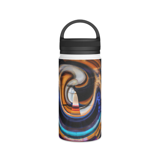 Patricia Sagan - Weak Force, Abstractly - Stainless Steel Water Bottle