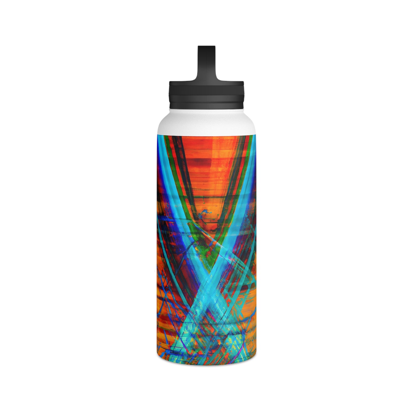 Anastasia Finkelstein - Electromagnetic Force, Abstractly - Stainless Steel Water Bottle