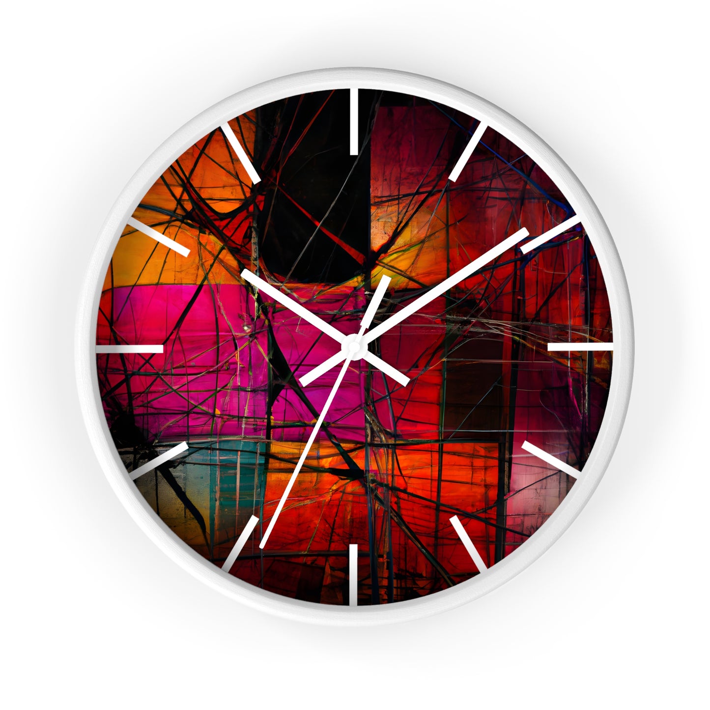 Evelyn Harrison - Strong Force, Abstractly - Wall Clock