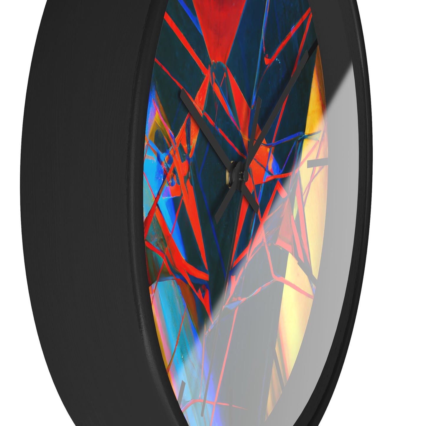 Victoria Bennet - Magnetic Force, Abstractly - Wall Clock