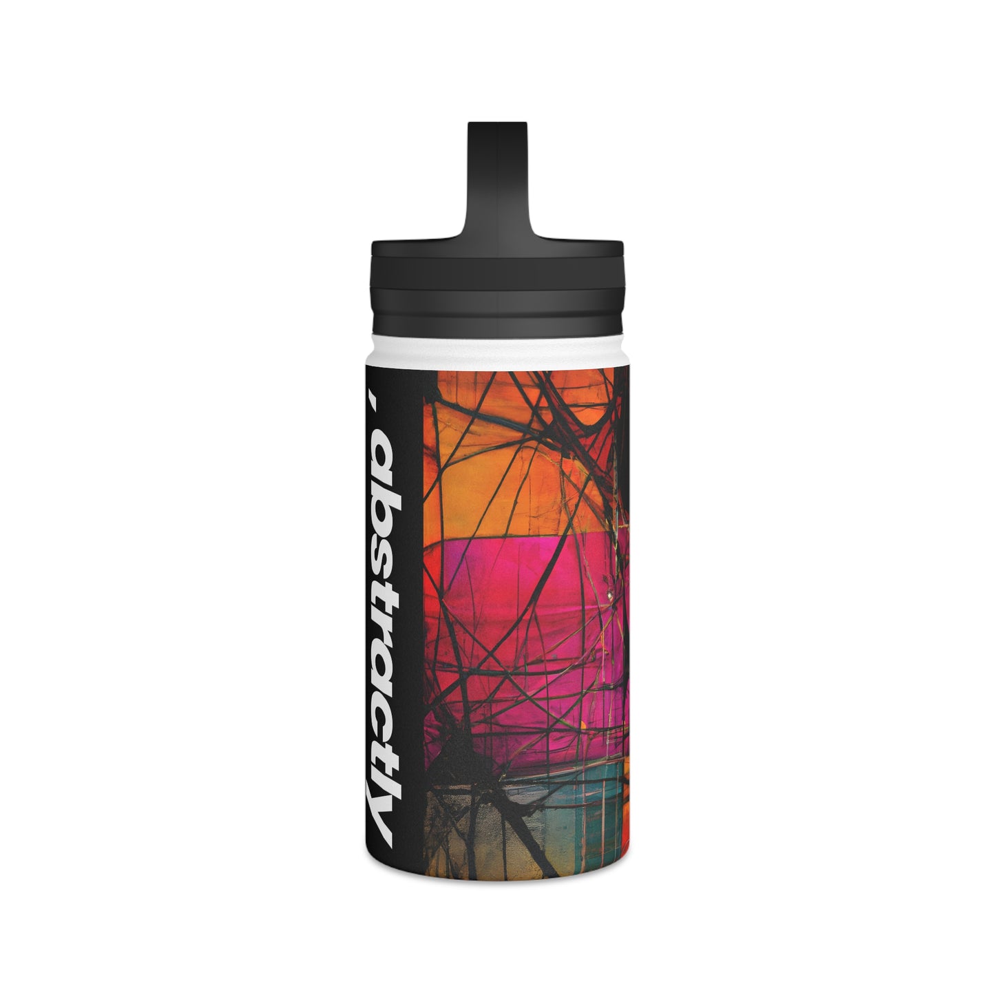 Evelyn Harrison - Strong Force, Abstractly - Stainless Steel Water Bottle