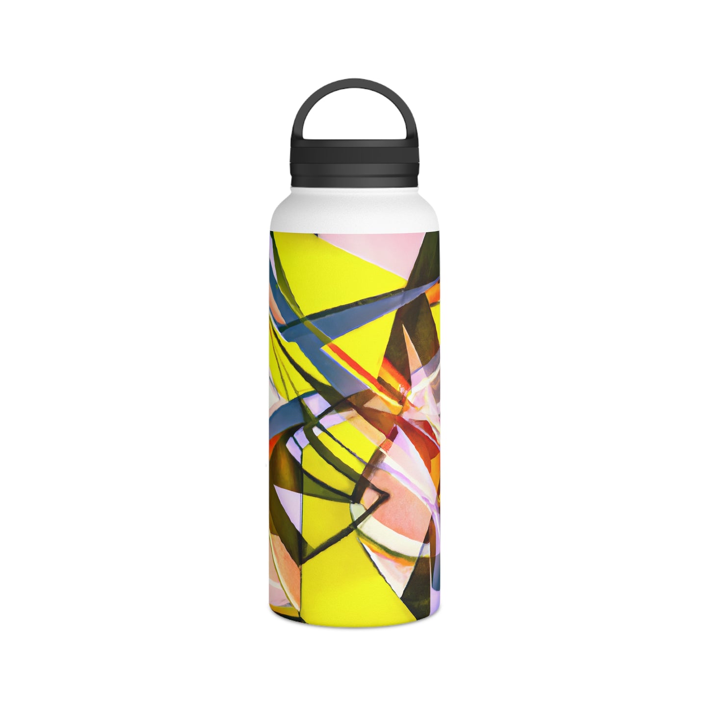 Russell Sternberg - Electromagnetic Force, Abstractly - Stainless Steel Water Bottle