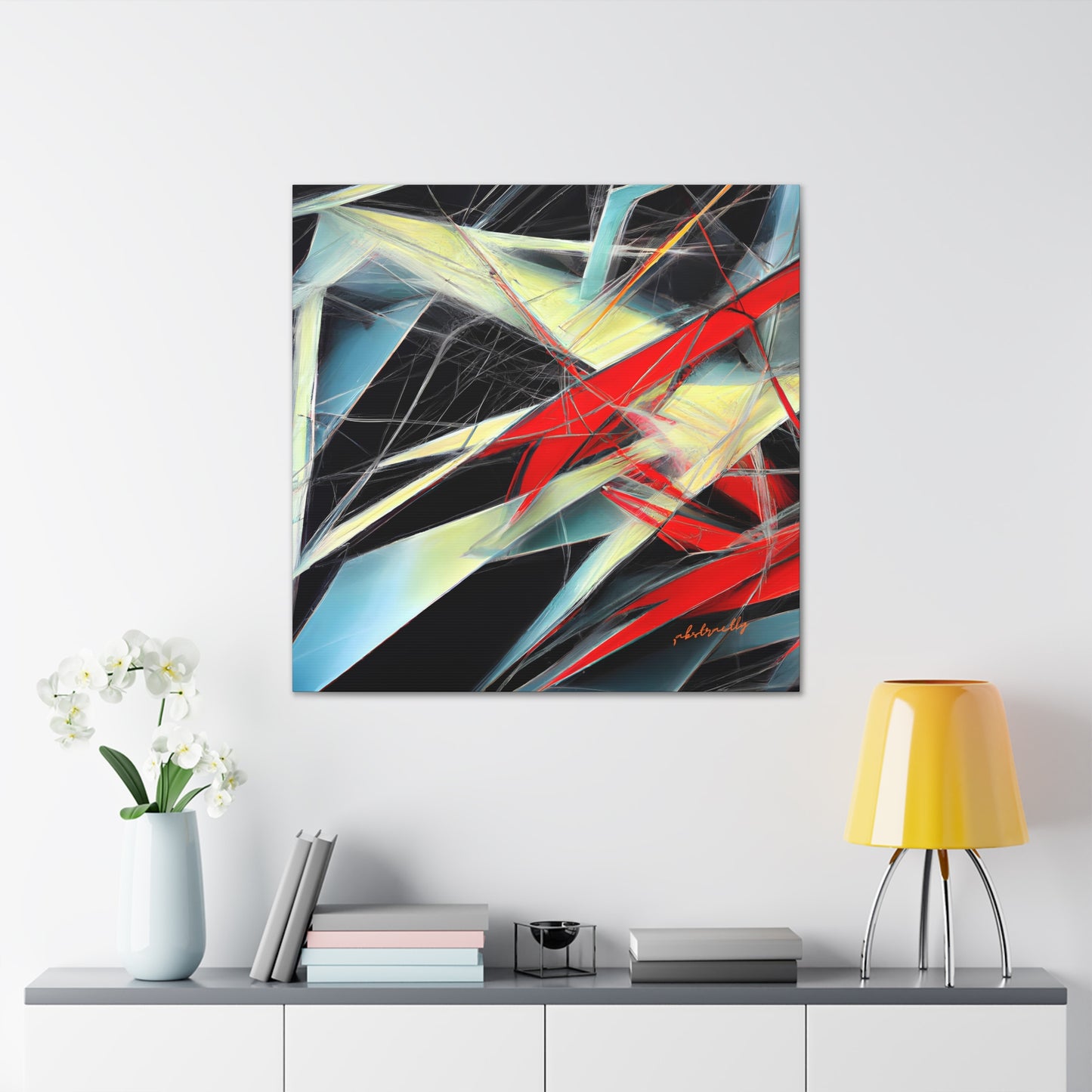 Joan Beaumont - Electromagnetic Force, Abstractly - Canvas