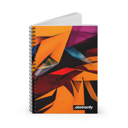 Leonard Sorenson - Gravity Force, Abstractly - Spiral Notebook