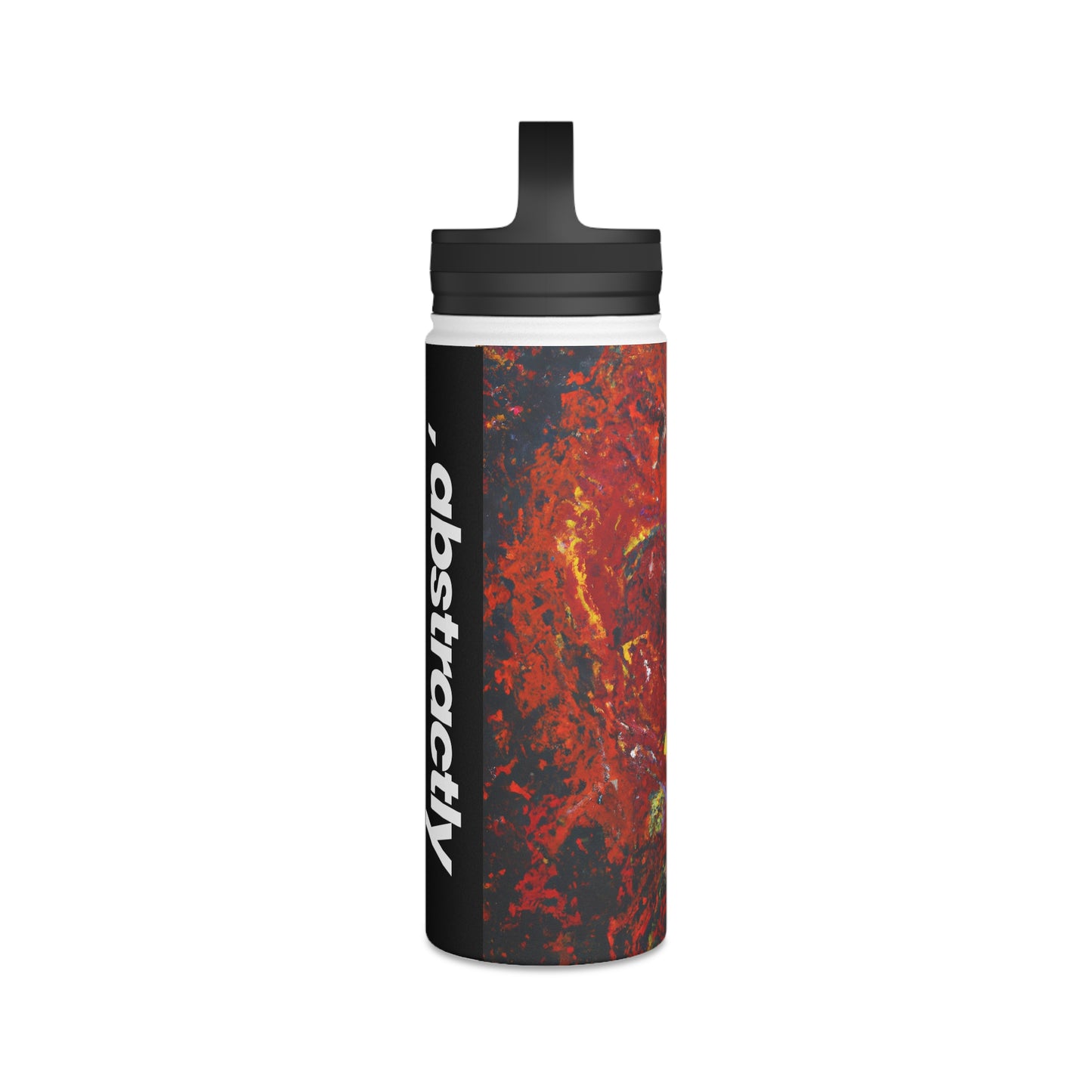 Johannsonite Crystal - Chemistry, Abstractly - Stainless Steel Water Bottle