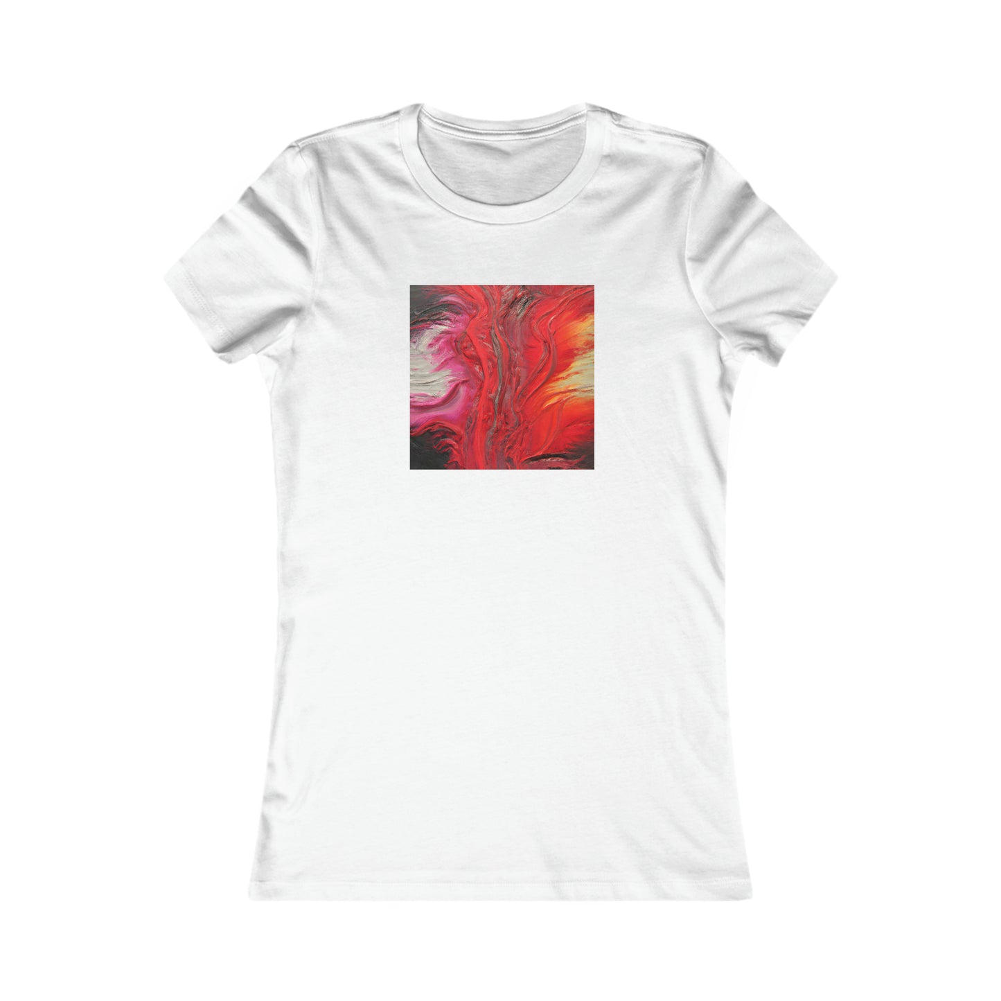 Luminous Neonite - Chemistry, Abstractly - Ladies' Cut Tee