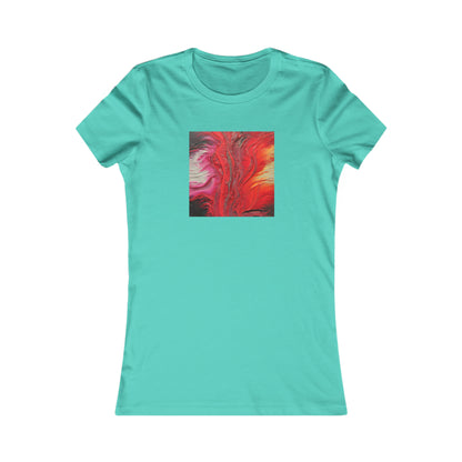 Luminous Neonite - Chemistry, Abstractly - Ladies' Cut Tee