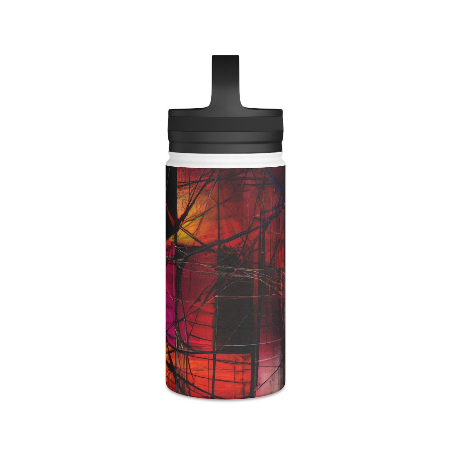 Evelyn Harrison - Strong Force, Abstractly - Stainless Steel Water Bottle