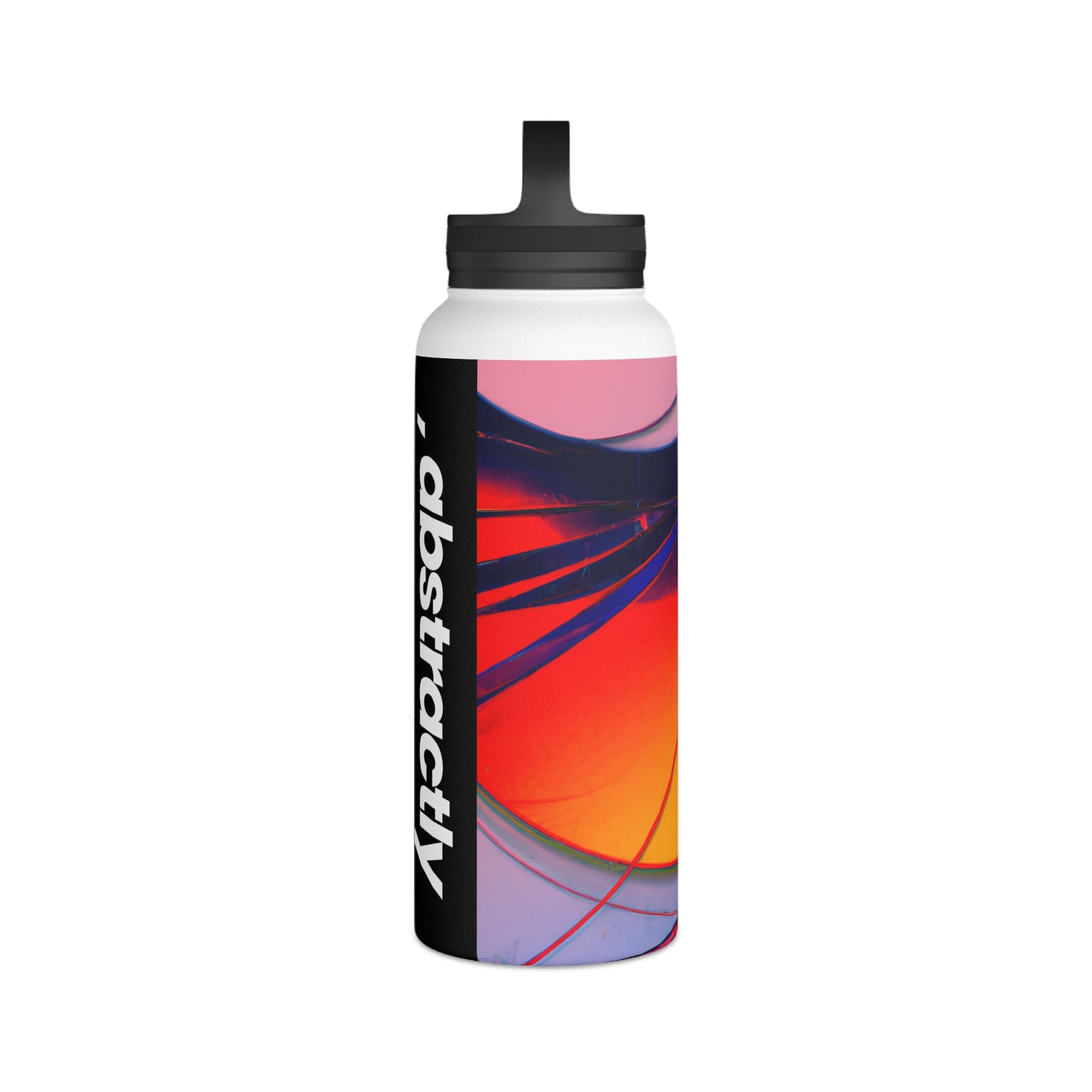 Claudia Henningsen - Air Resistance Force, Abstractly - Stainless Steel Water Bottle