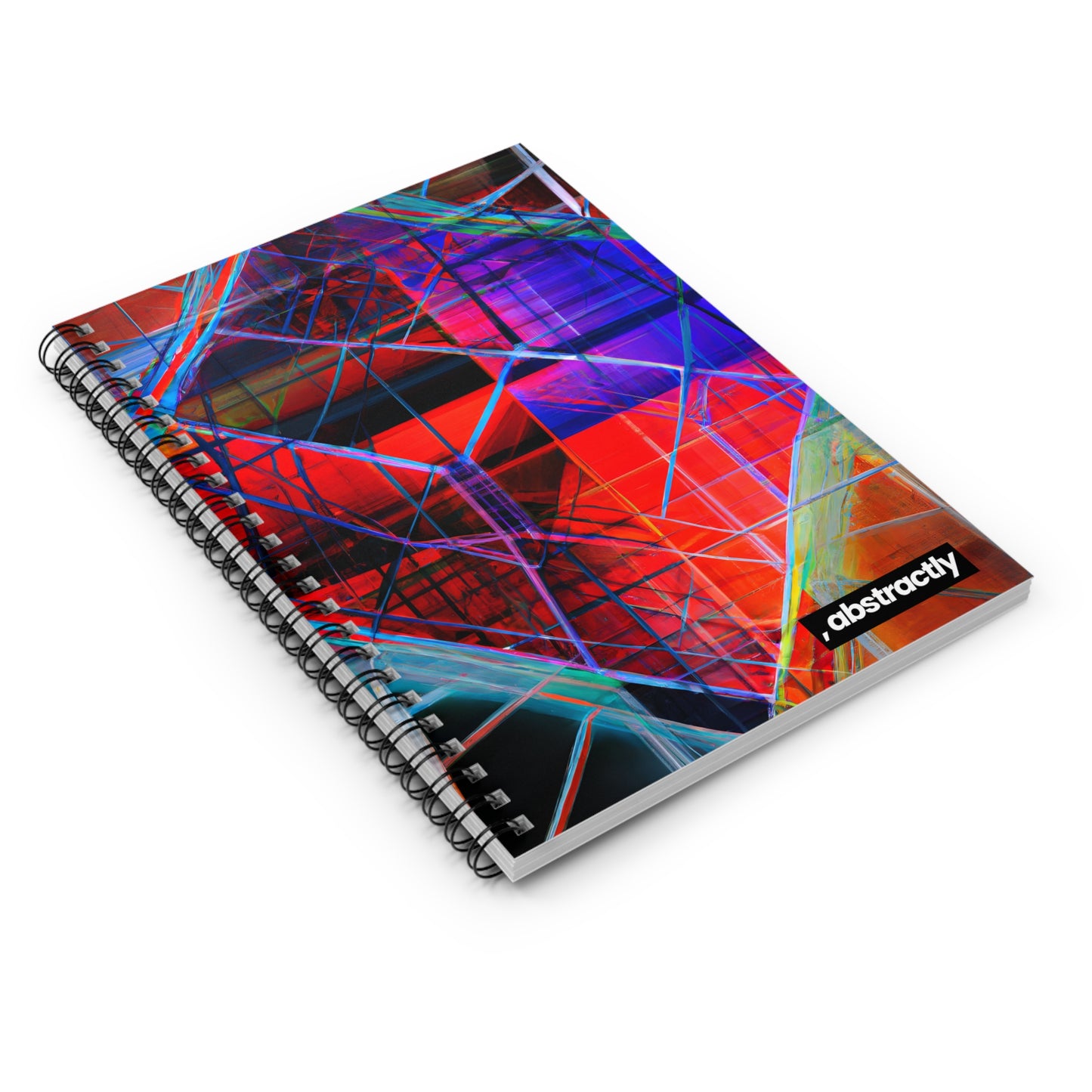 Isabella Rutherford - Gravity Force, Abstractly - Spiral Notebook