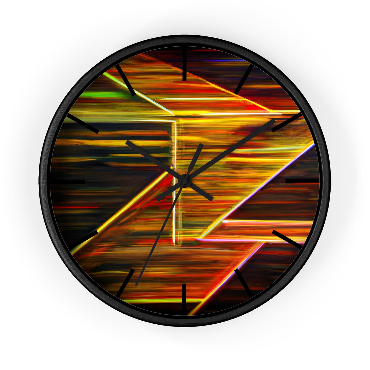 Margaret Hessler - Electromagnetic Force, Abstractly - Wall Clock