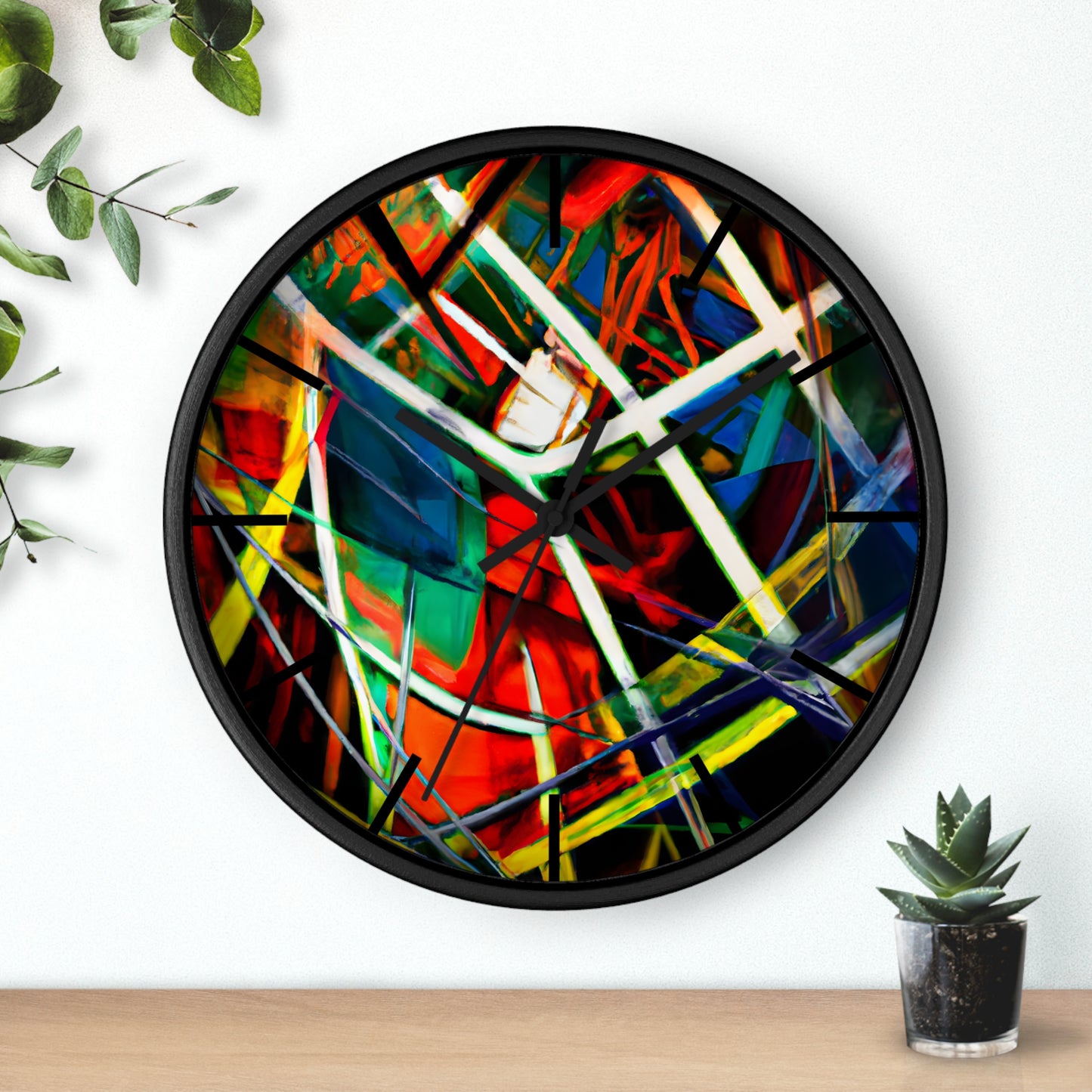 Philip Marconi - Tension Force, Abstractly - Wall Clock