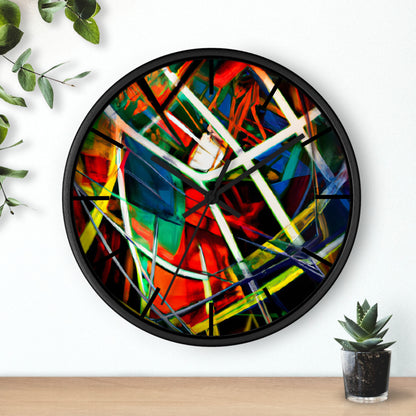 Philip Marconi - Tension Force, Abstractly - Wall Clock