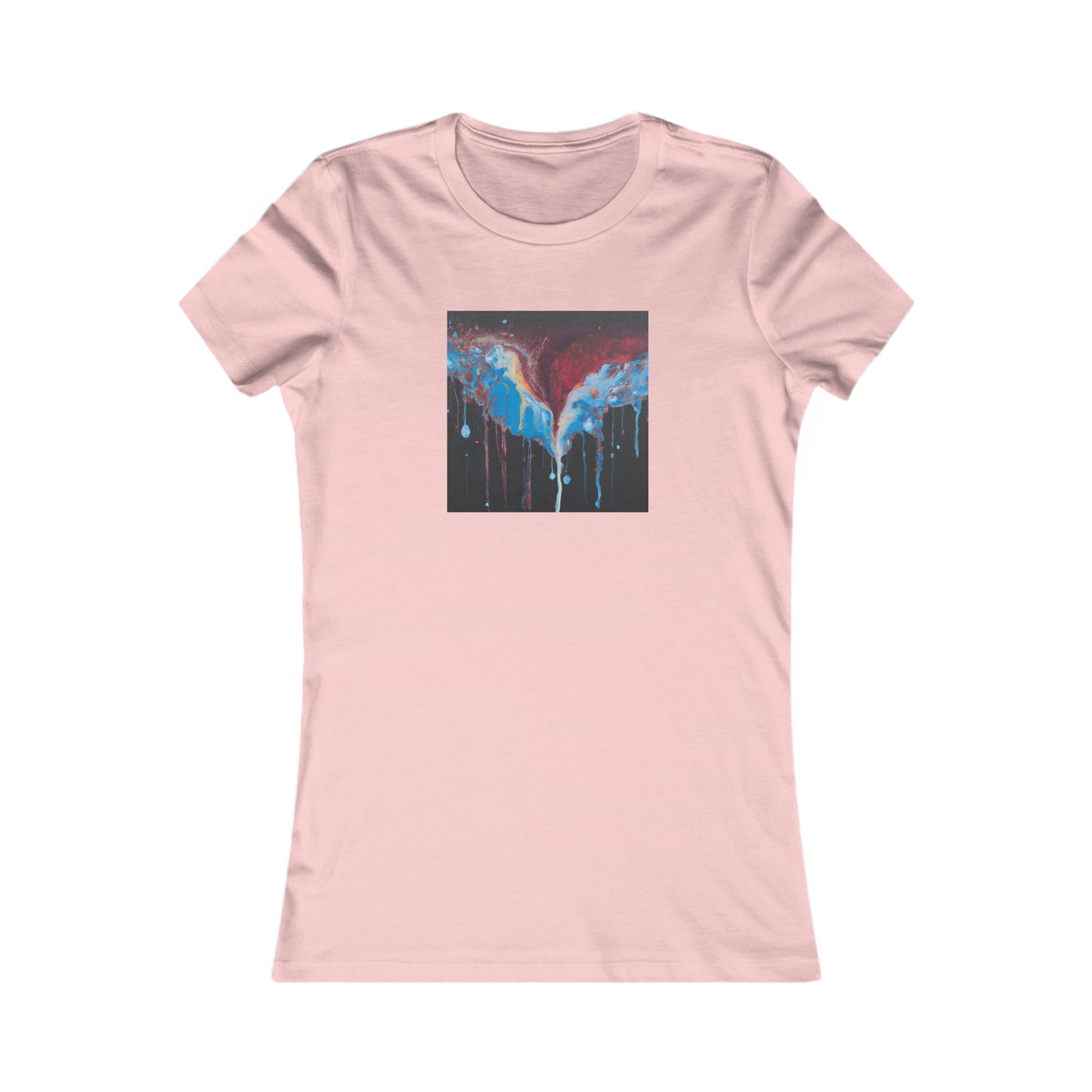 Quantum Quicksilver Crystal - Chemistry, Abstractly - Ladies' Cut Tee