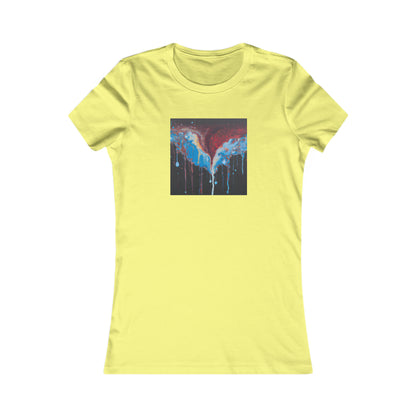 Quantum Quicksilver Crystal - Chemistry, Abstractly - Ladies' Cut Tee