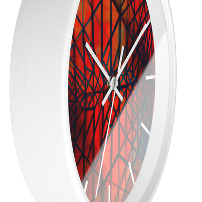 Harold Fitzsimmons - Tension Force, Abstractly - Wall Clock