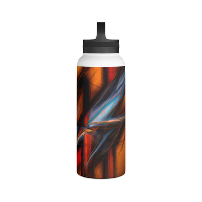 Lena Holmwood - Electromagnetic Force, Abstractly - Stainless Steel Water Bottle