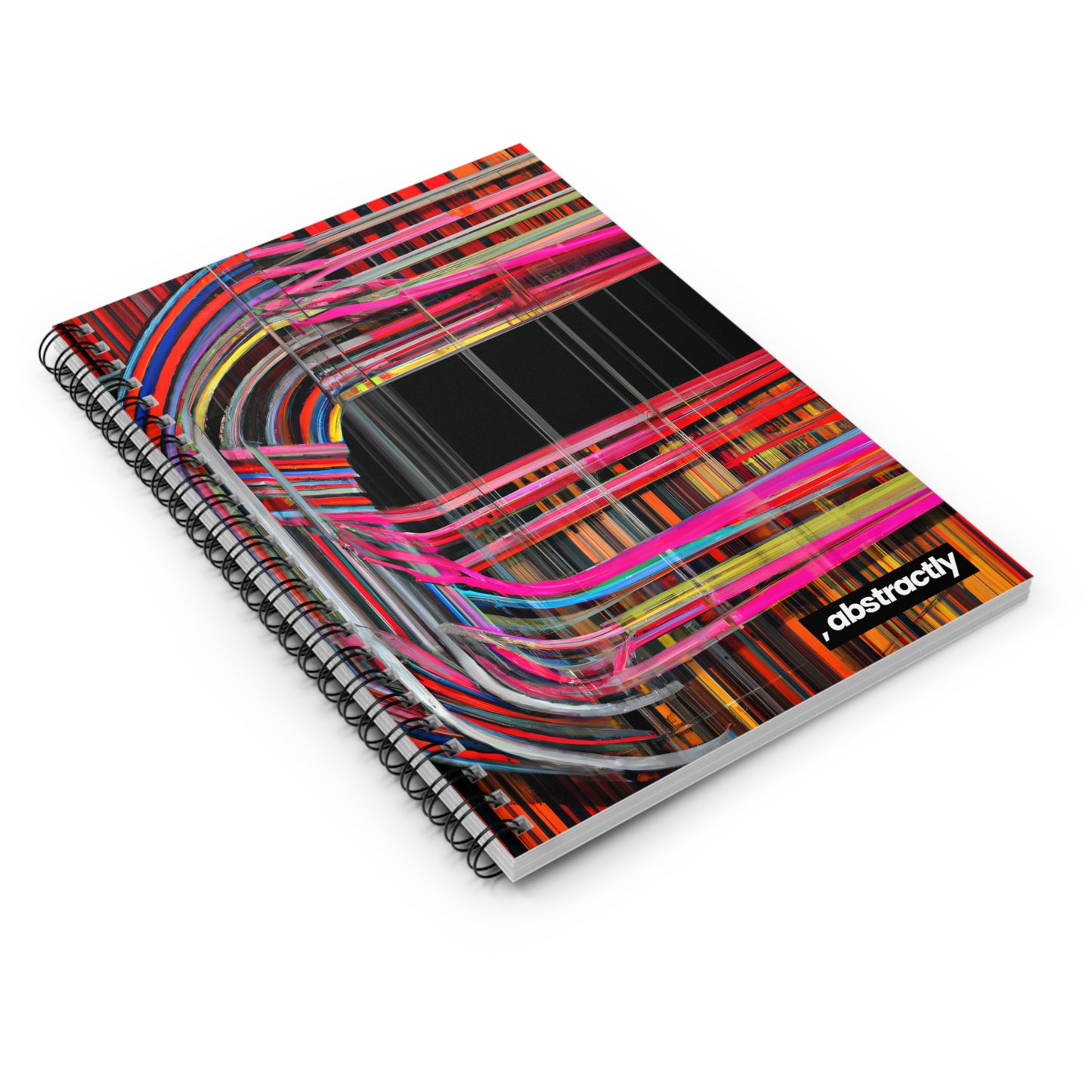 Harold Richards - Electromagnetic Force, Abstractly - Spiral Notebook