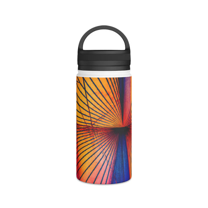 Richard Sterling - Magnetic Force, Abstractly - Stainless Steel Water Bottle