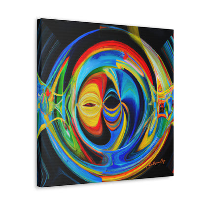 Clarence Strickland - Electric Force, Abstractly - Canvas