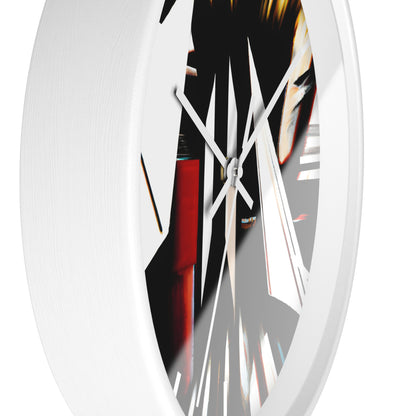 Adrienne Holtzmann - Applied Force, Abstractly - Wall Clock