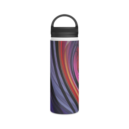 Adelaide Kaczynski - Air Resistance Force, Abstractly - Stainless Steel Water Bottle