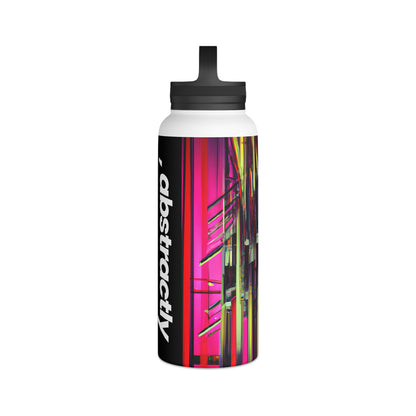 Anastasia Klimenko - Air Resistance Force, Abstractly - Stainless Steel Water Bottle