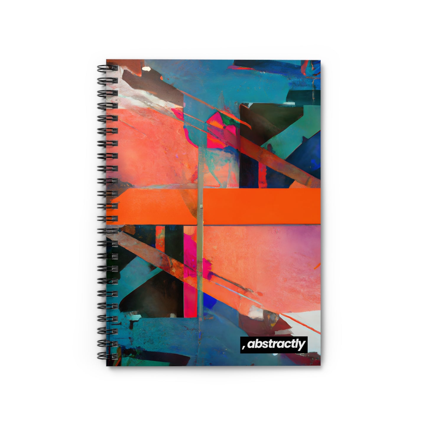 Ariana Sanders - Tension Force, Abstractly - Spiral Notebook