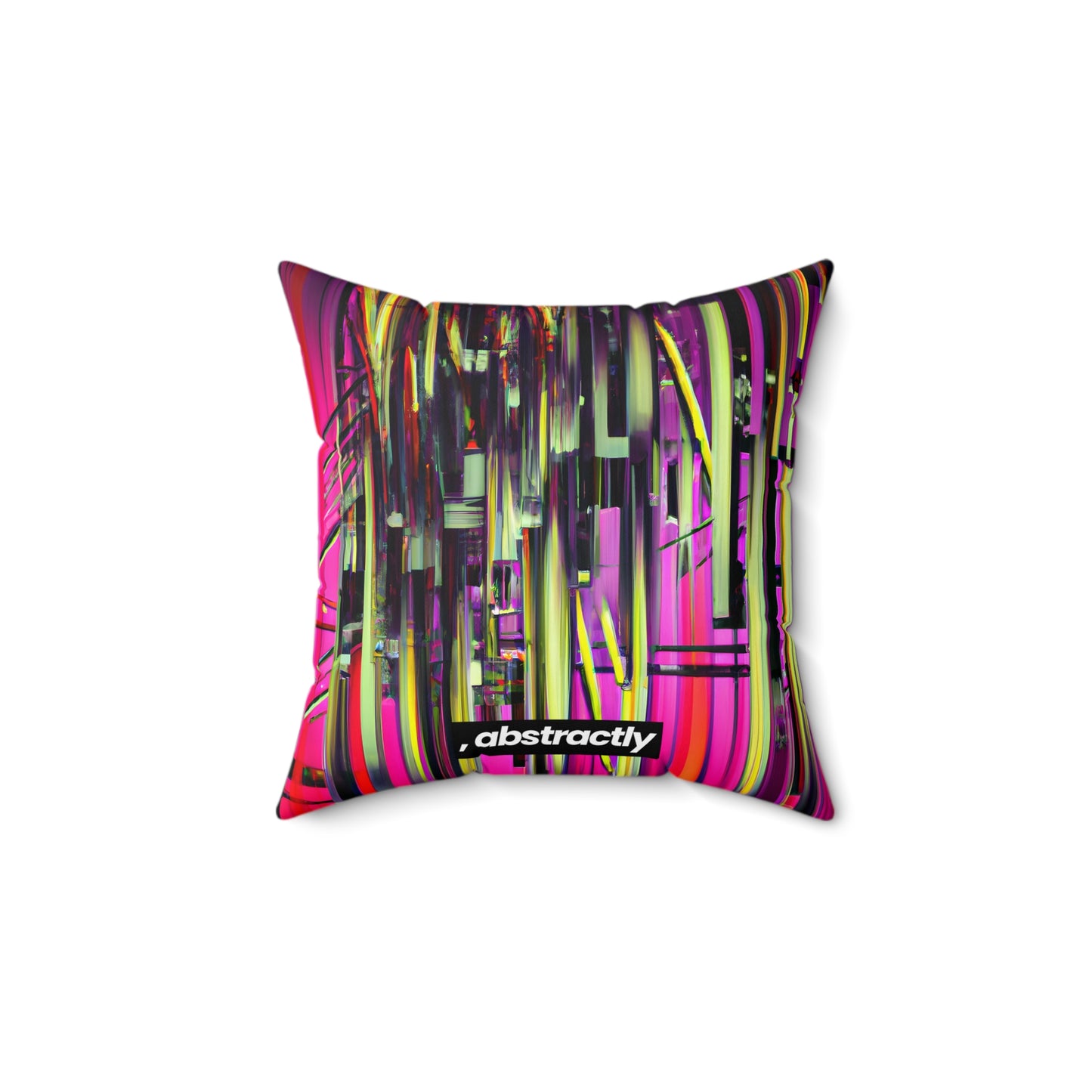 Anastasia Klimenko - Air Resistance Force, Abstractly - Faux Suede Throw Pillow