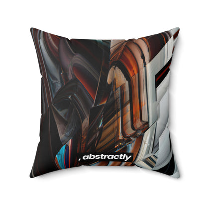 Selena Kastner - Gravity Force, Abstractly - Faux Suede Throw Pillow