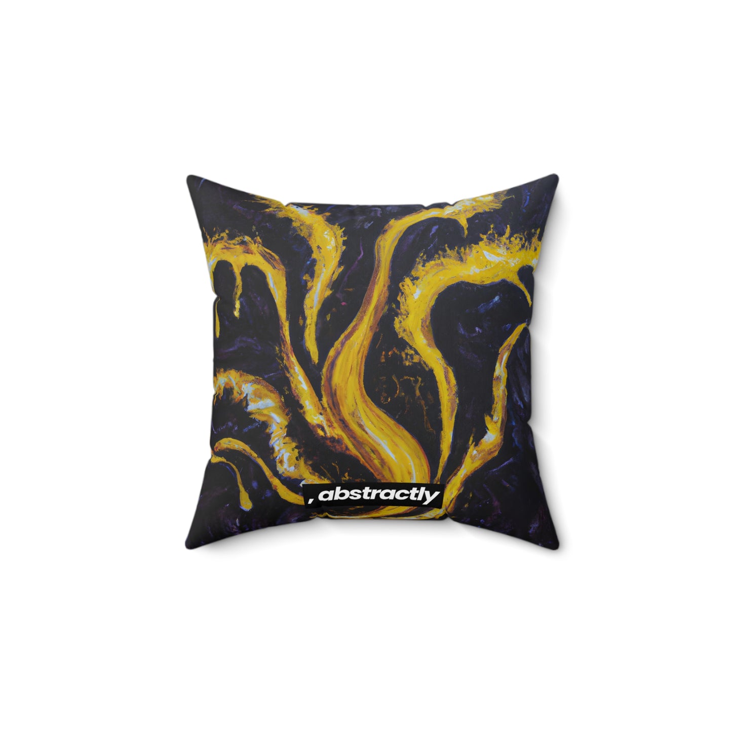 Vanadium Starlite - Chemistry, Abstractly - Faux Suede Throw Pillow