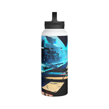 Glacier Capital - Interest, Abstractly - Stainless Steel Water Bottle