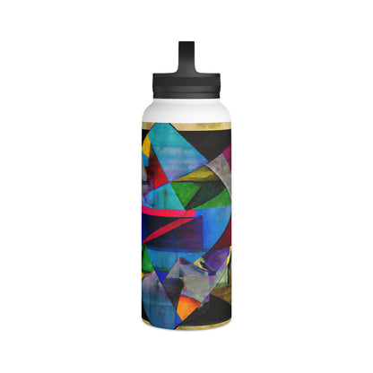 Lena Hartmann - Gravity Force, Abstractly - Stainless Steel Water Bottle