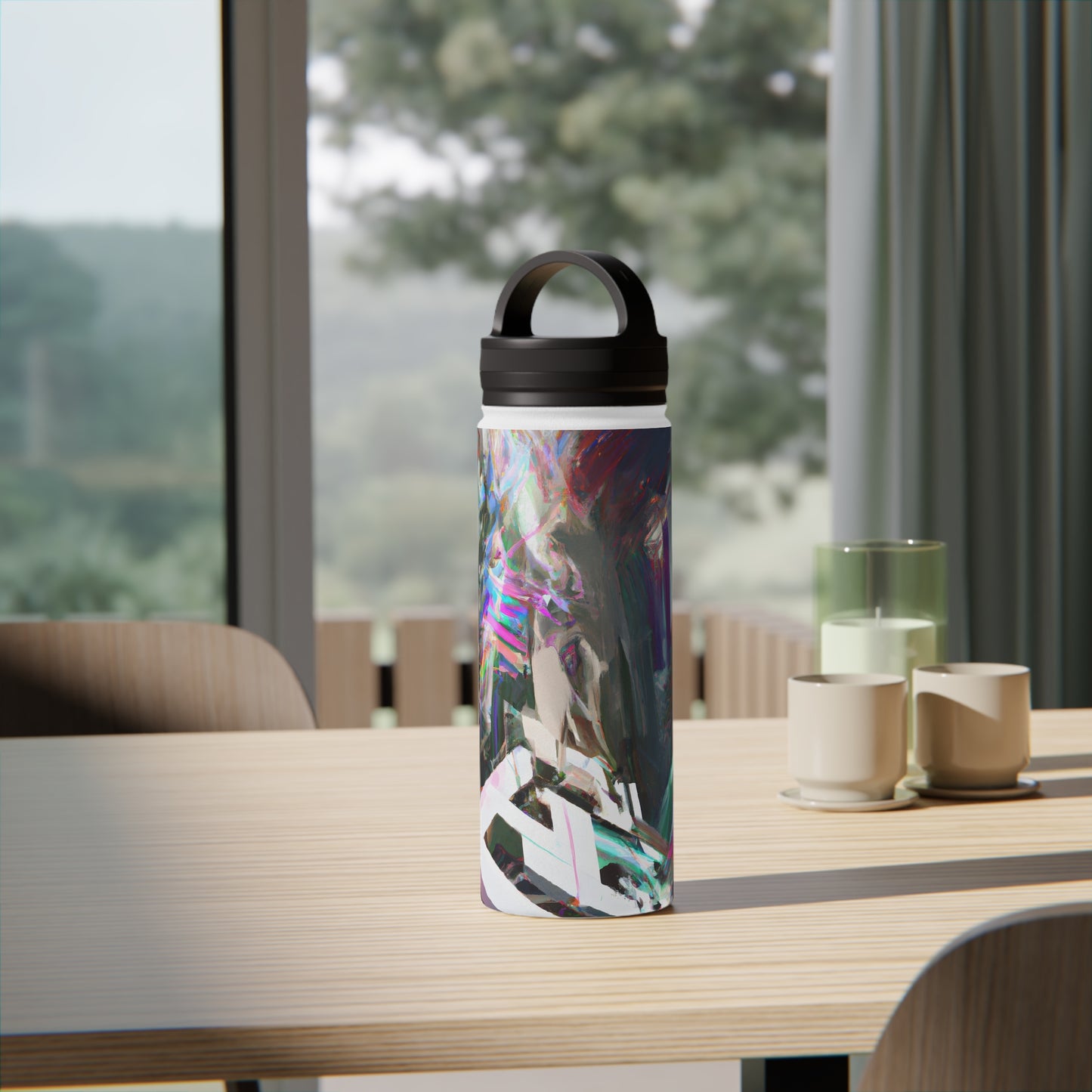 Vertex Integrity - Accrual, Abstractly - Stainless Steel Water Bottle