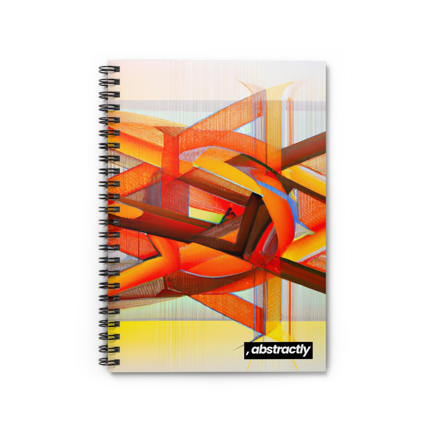 Dorian Stansfield - Magnetic Force, Abstractly - Spiral Notebook