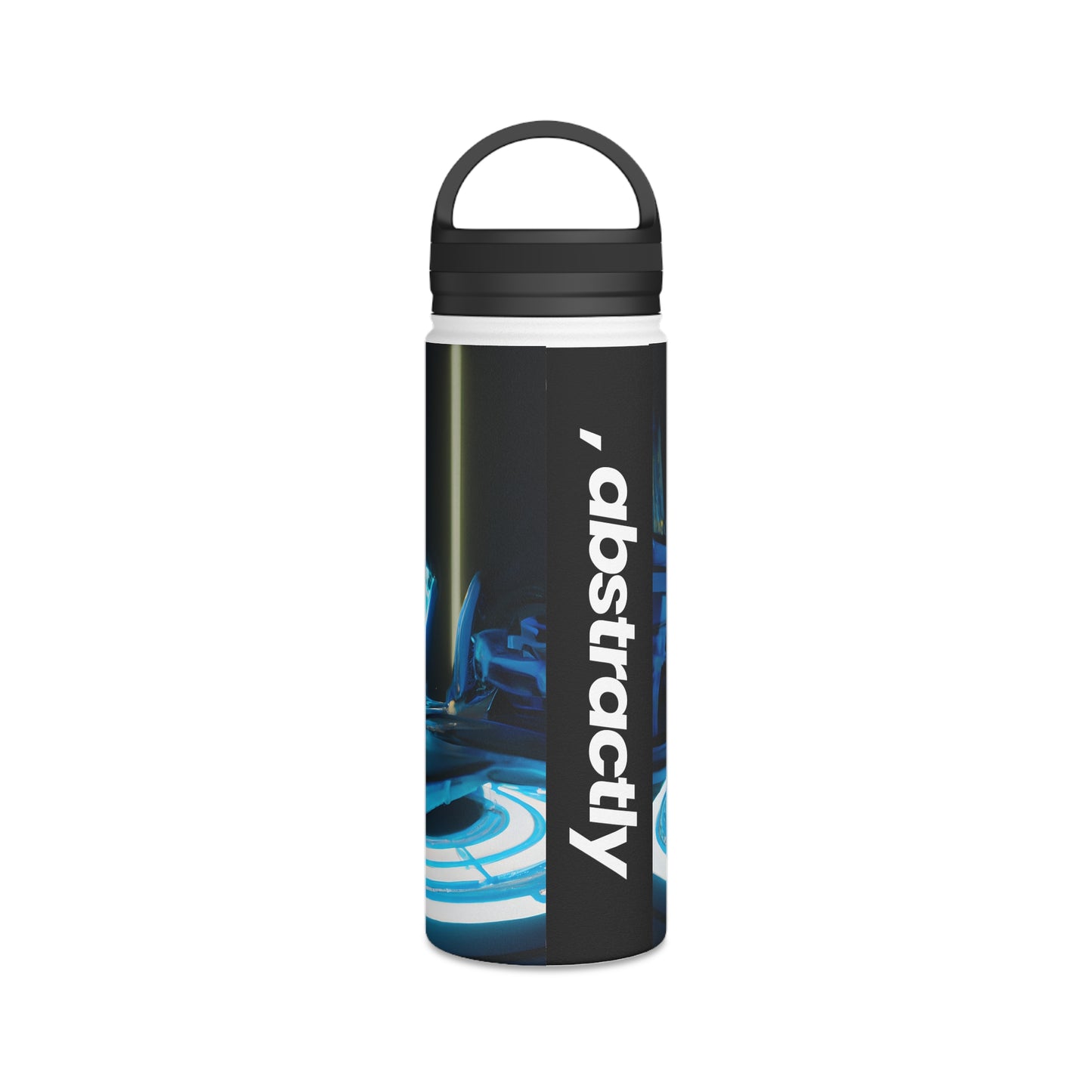 Vertex Financial - Asset, Abstractly - Stainless Steel Water Bottle