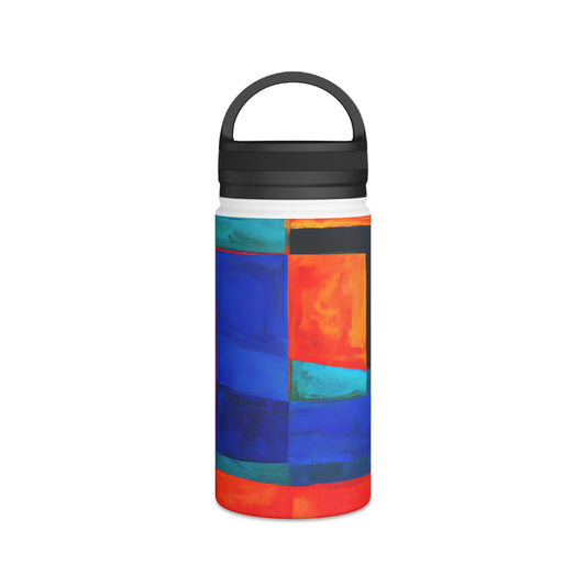 Quasarite Crystalloid - Silicon, Abstractly - Stainless Steel Water Bottle