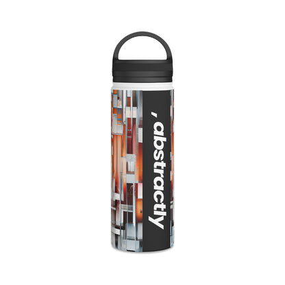 Vera Lockwood - Strong Force, Abstractly - Stainless Steel Water Bottle