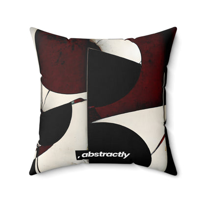 Eleanor Westfield - Strong Force, Abstractly - Faux Suede Throw Pillow