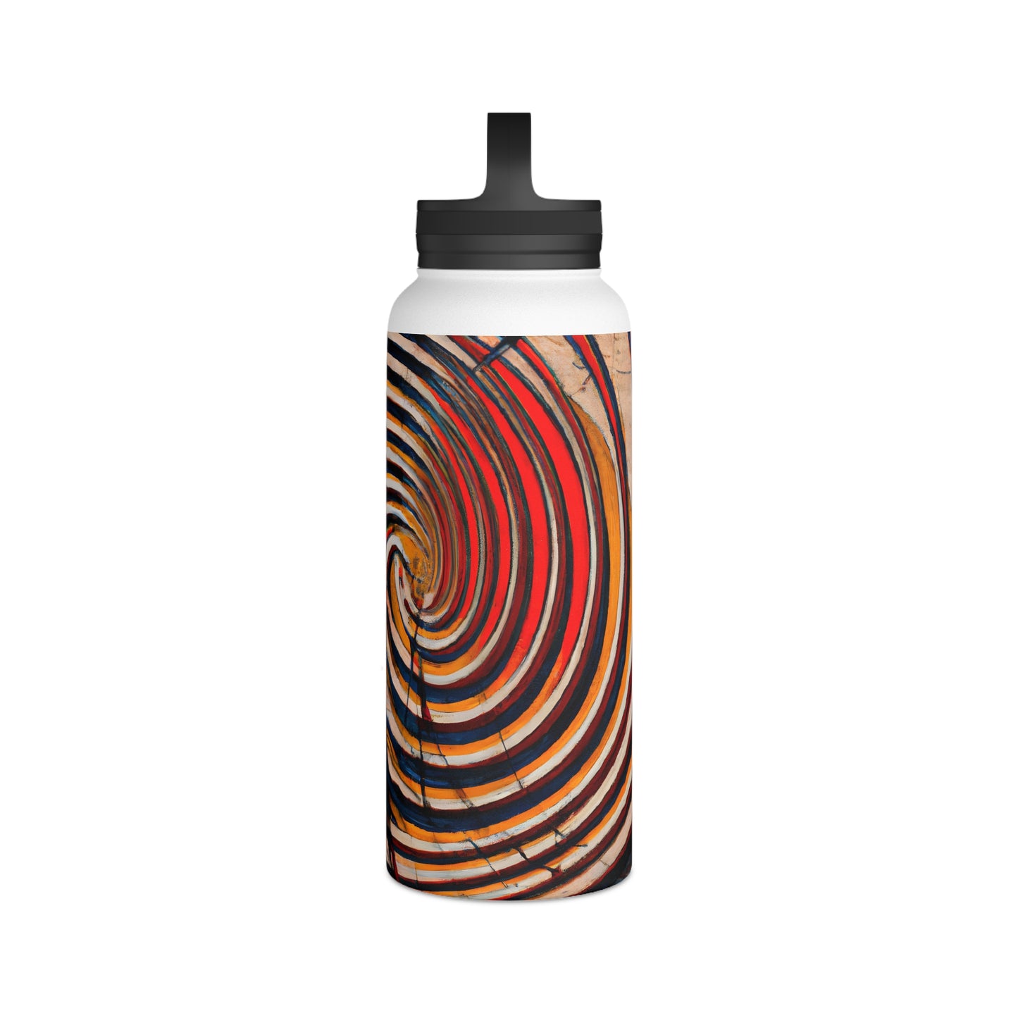 Adelaide Thornton - Magnetic Force, Abstractly - Stainless Steel Water Bottle