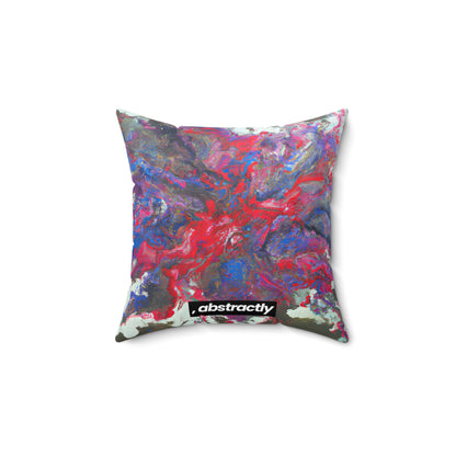 Adalbertonium Fluxide - Chemistry, Abstractly - Faux Suede Throw Pillow