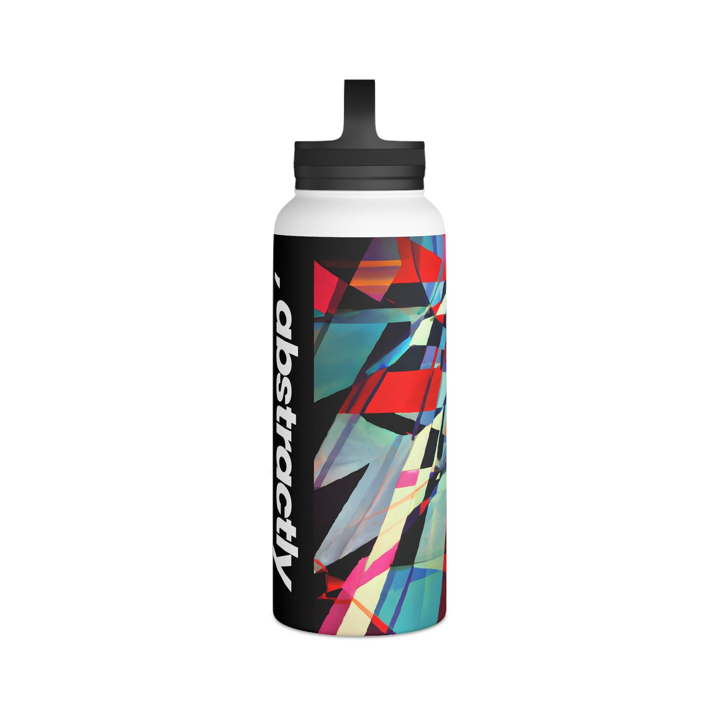 Fiona Breslin - Electric Force, Abstractly - Stainless Steel Water Bottle