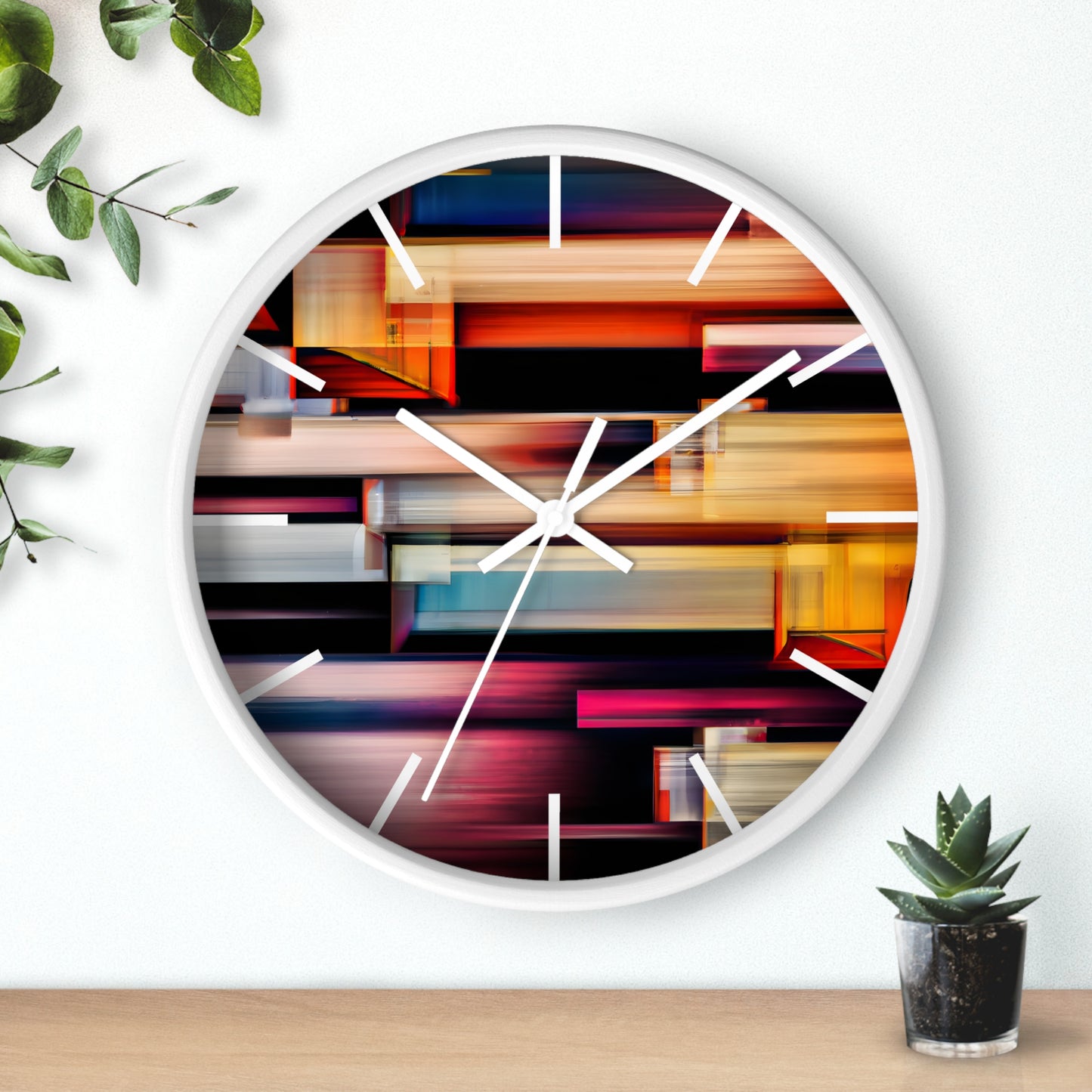 Harold Bloomfield - Strong Force, Abstractly - Wall Clock