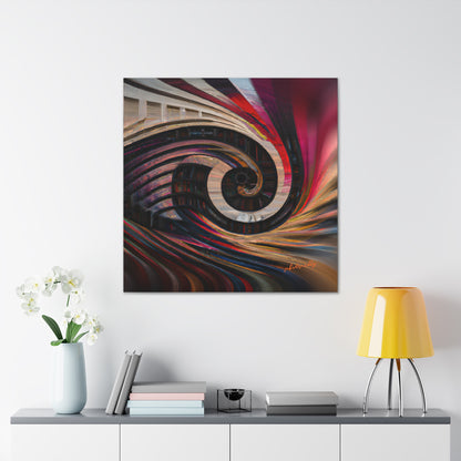 George Strickland - Gravity Force, Abstractly - Canvas