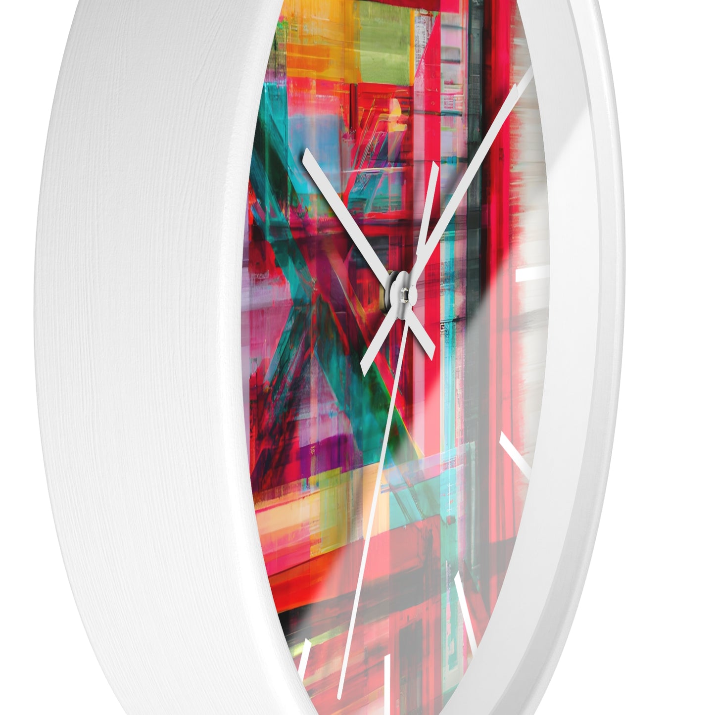 Mildred Hawking - Friction Force, Abstractly - Wall Clock