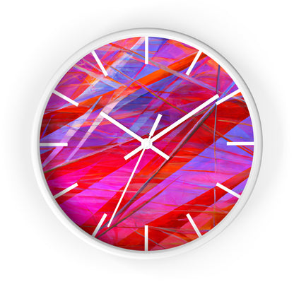 Isabel Kowalski - Air Resistance Force, Abstractly - Wall Clock